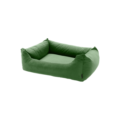 Foto van Madison Velours Dog Bed Groen S