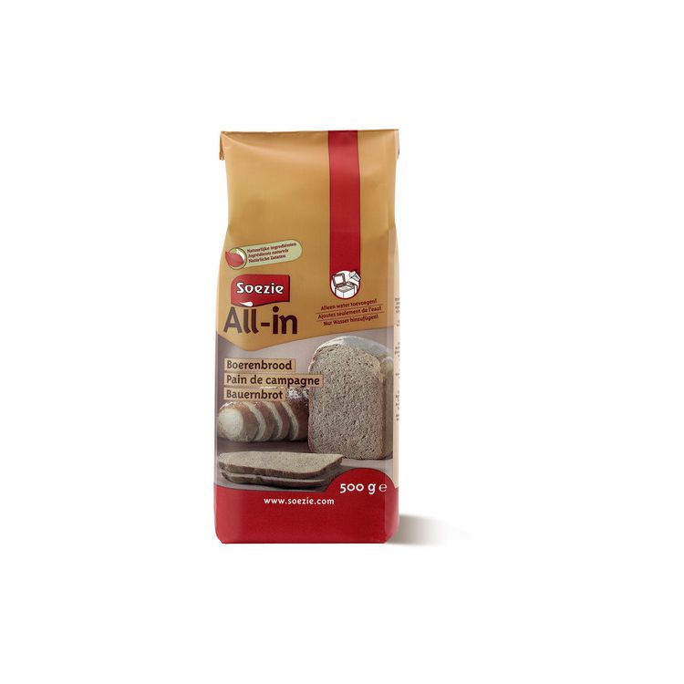 Soezie All-in boerenbrood Foto van Soezie All-in boerenbrood