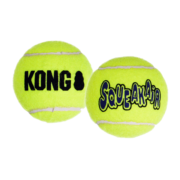 Foto van KONG Air Squeaker Tennis Ball S 5 cm 3 pcs.