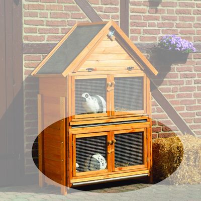 Foto van Uitbreiding voor Konijnenhok 