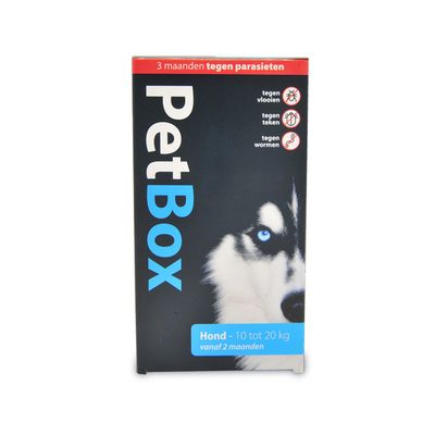 PetBox Hond vlo, teek & worm Foto van PetBox Hond vlo, teek & worm