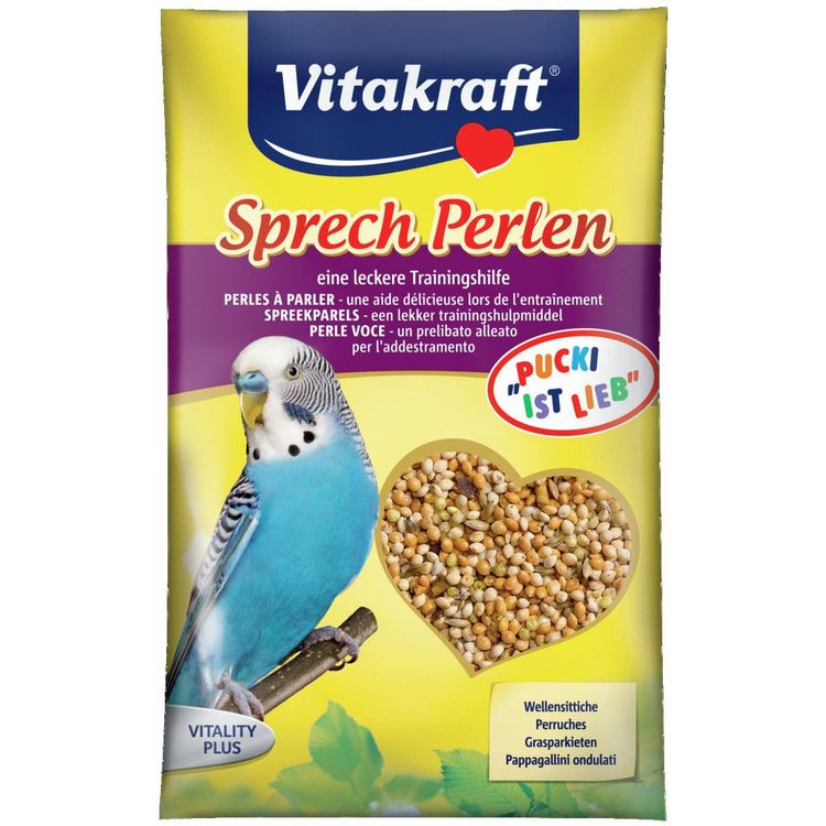 Foto van Vitakraft Spreekparels parkiet