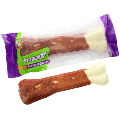 Foto van Braaaf Pressed Duck Bones 20 cm (1 pcs)