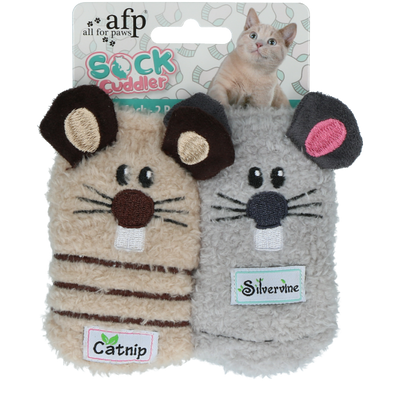 Foto van AFP Sock cuddler - Mouse sock - 2 pack