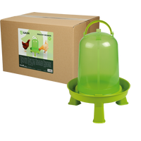 Pluimvee drinktoren 8 l green lemon op pootjes