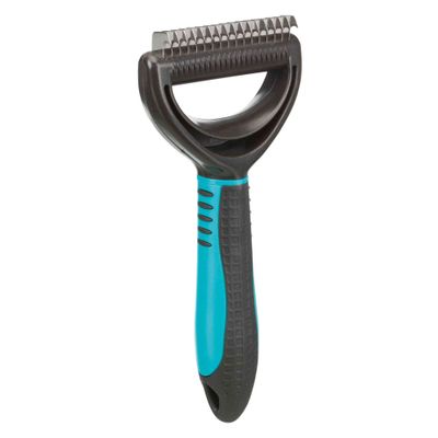 Foto van Trixie Universele Kam grof kunststof/metalen tanden - 2 stuks