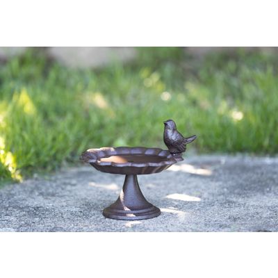 Foto van Trixie Vogeldrinkschaal/-bad vrijstaand gietijzer