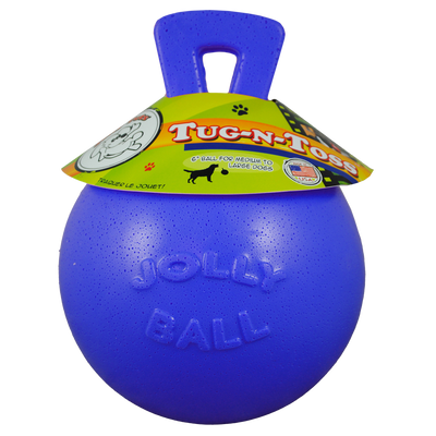 Foto van Jolly Tug-n-Toss 15 cm Blauw