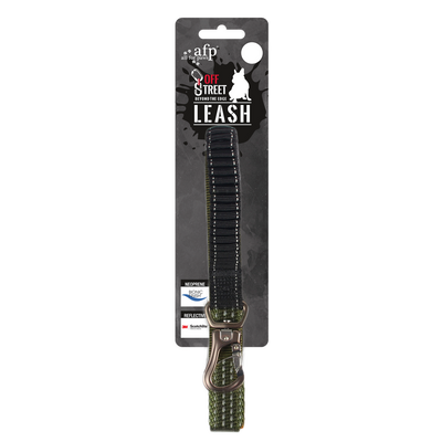 Foto van AFP Off Street Dog Leash Olive Green M