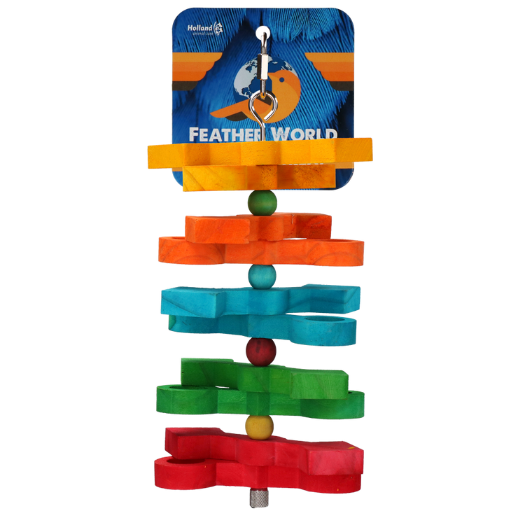 Foto van Feather World Puzzle en treat