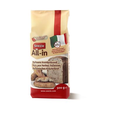 Soezie All-in italiaans kruidenbrood Foto van Soezie All-in italiaans kruidenbrood