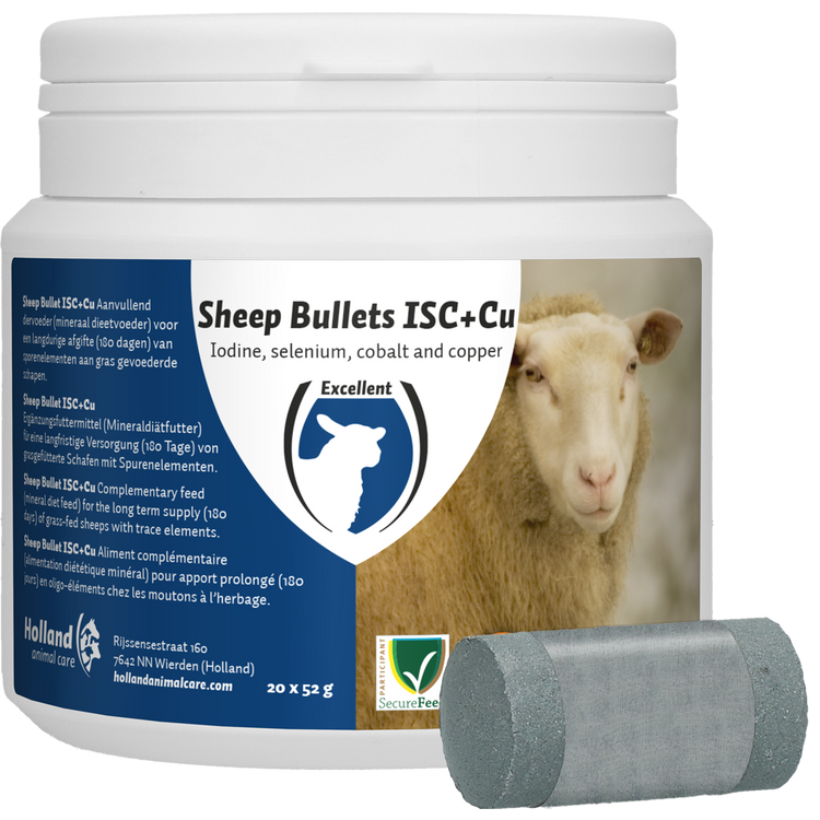 Foto van Sheep Bullet ISC + Cu voor Ooien