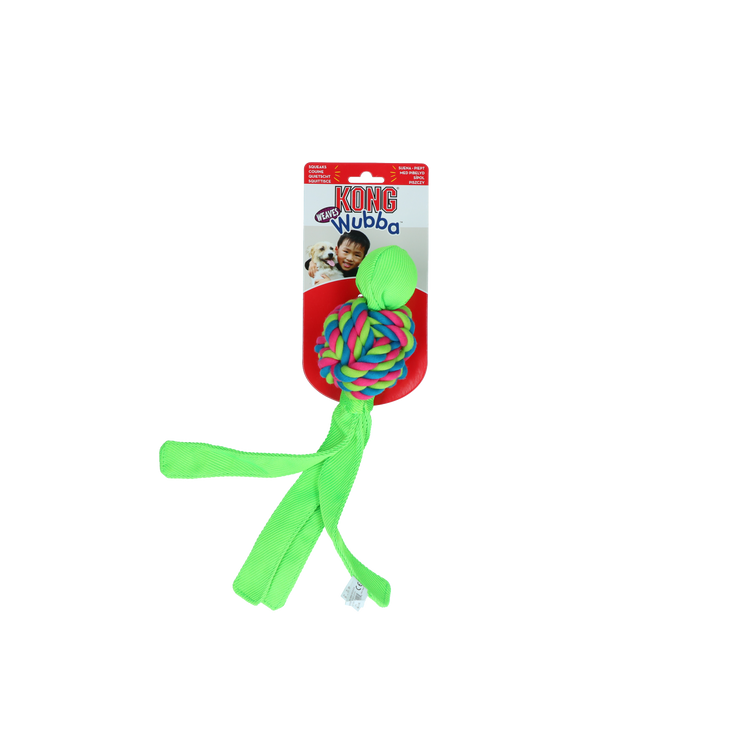 Foto van KONG Wubba Weaves Assorted Lg EU