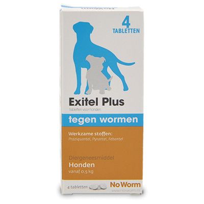 Foto van No Worm Exitel hond m