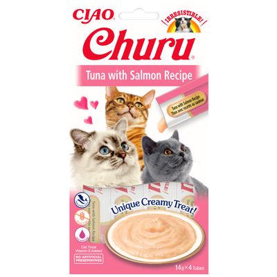 Foto van INABA CHURU CAT Tuna With Salmon.