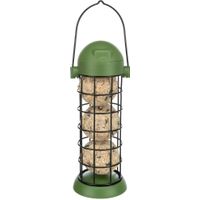 Trixie Mezenbollenhouder met dak 3 bollen metaal/kunst. - 3 stuks