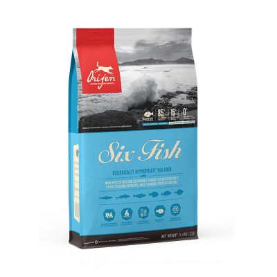Foto van Orijen Whole Prey 6 Fish Dog 11,4 kg