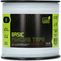 ZoneGuard 20 mm Basic afrasteringslint wit 200 m (4 draden)