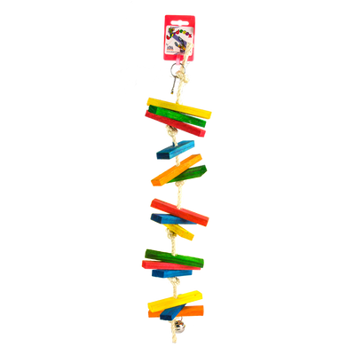 Foto van Birrdeeez Parakeet Toy Wood