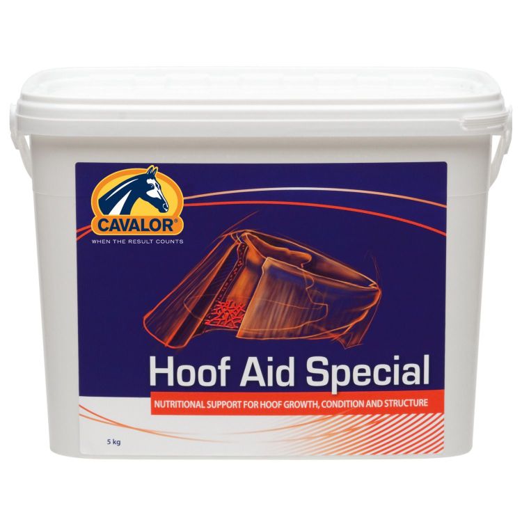 Cavalor Hoof aid special hoeven Foto van Cavalor Hoof aid special hoeven