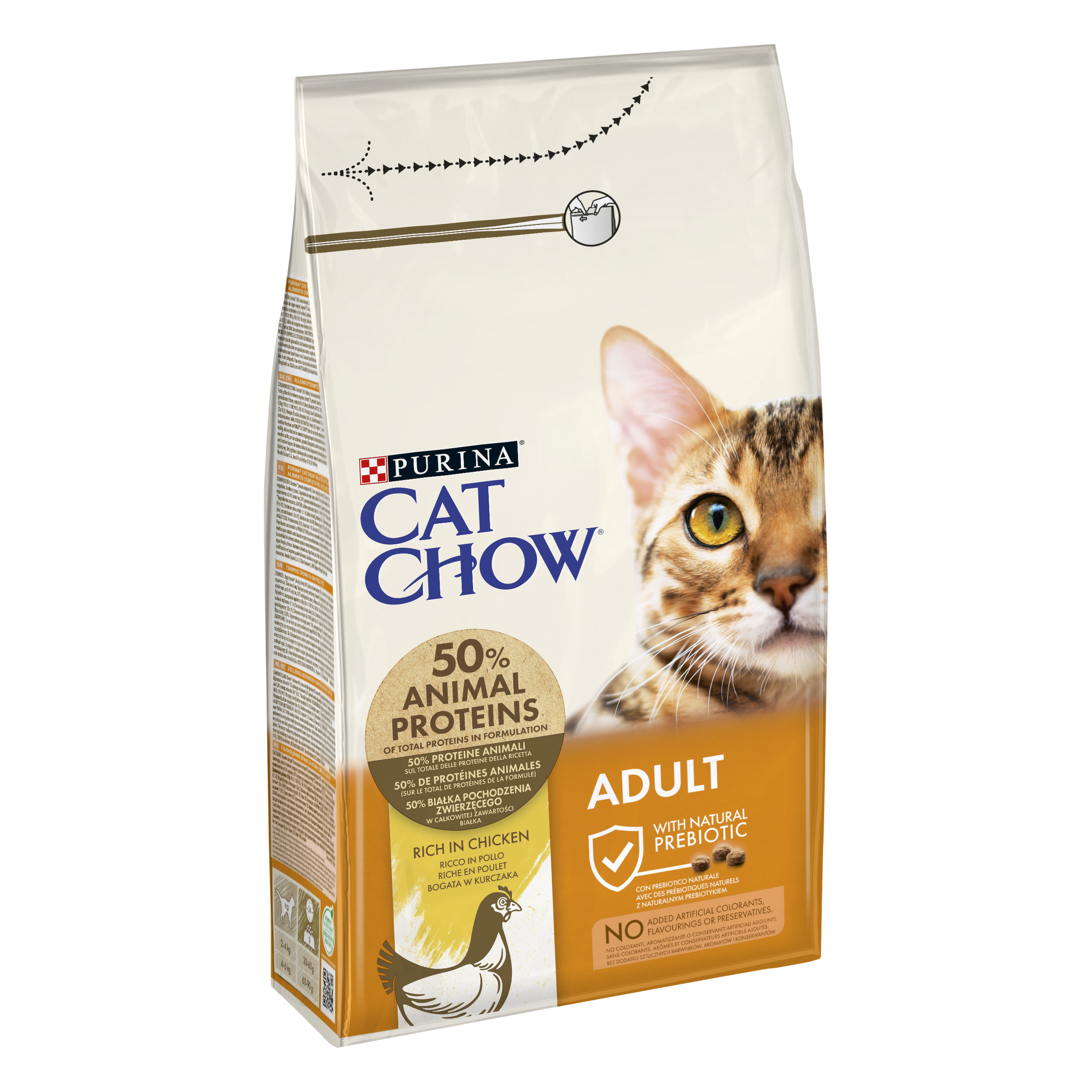 PURINA CAT CHOW Adult, Pui, 1.5 kg 1.5