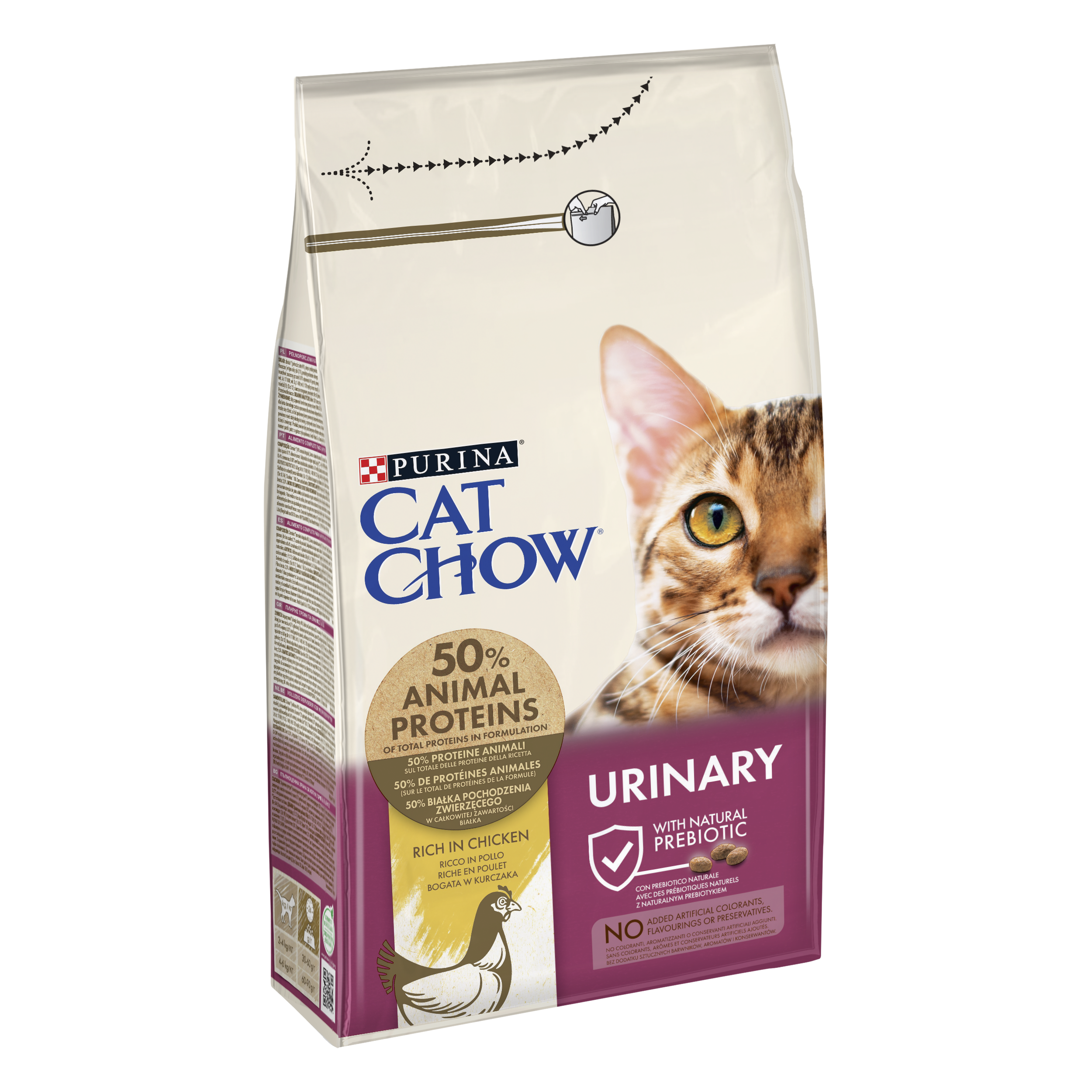 PURINA CAT CHOW Urinary Tract Health, Pui, 1.5 kg 1.5