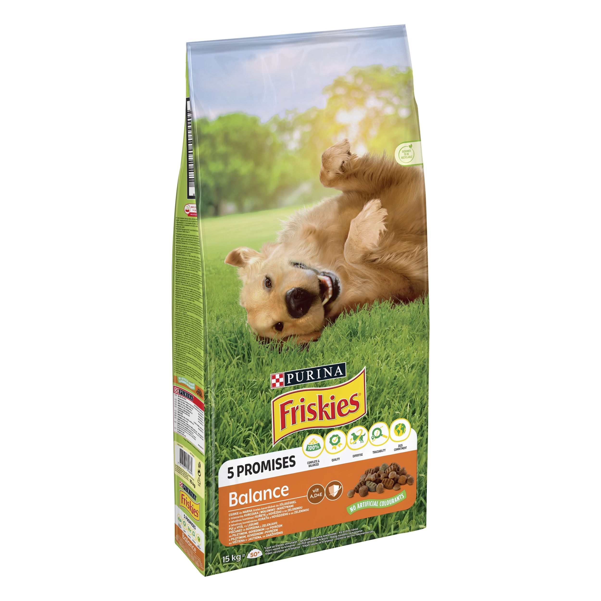 Friskies Dog Adult Balance, 2.4 kg