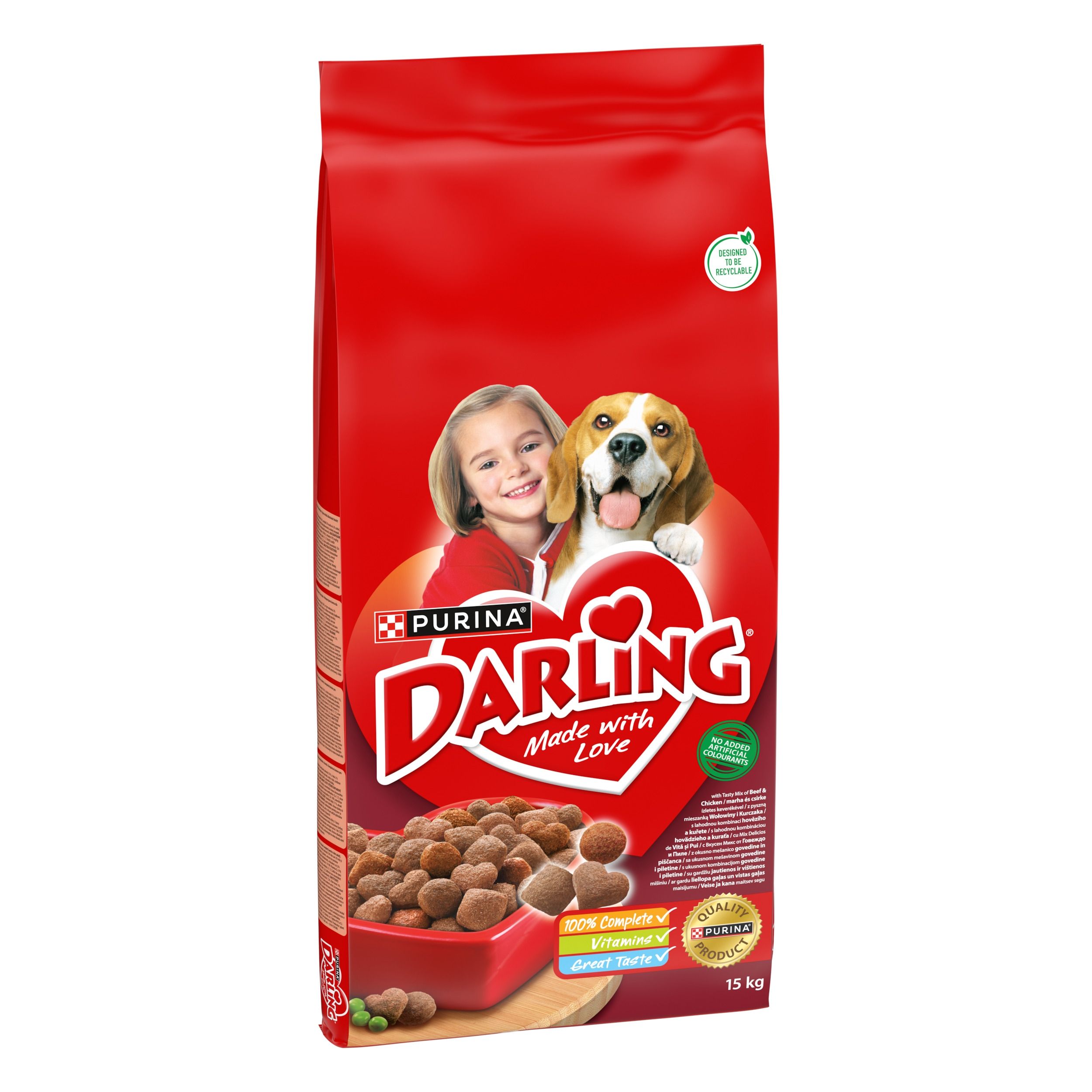 Darling Dog Beef & Chicken, 10 kg