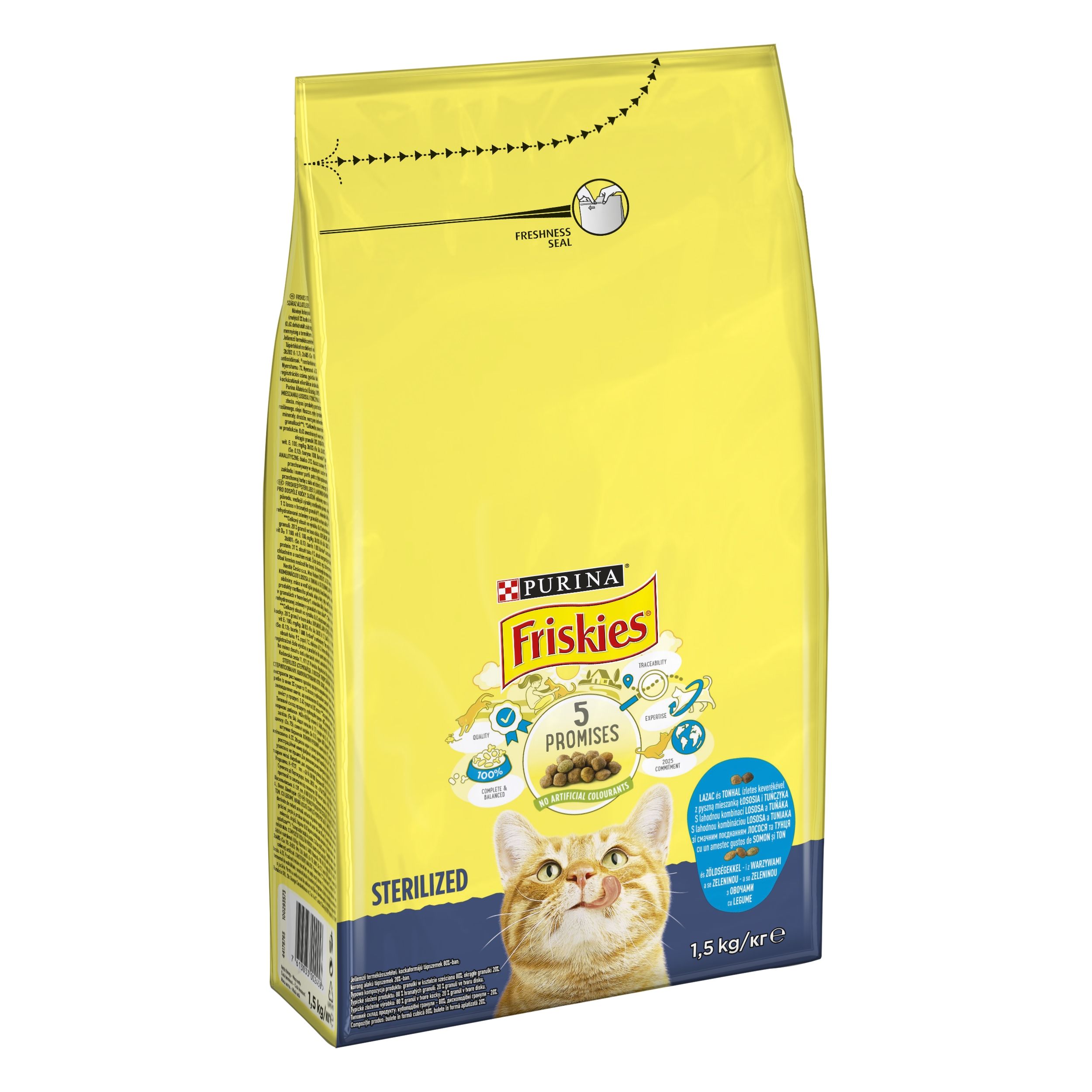 Friskies Pisica Sterilized, 1.5 kg