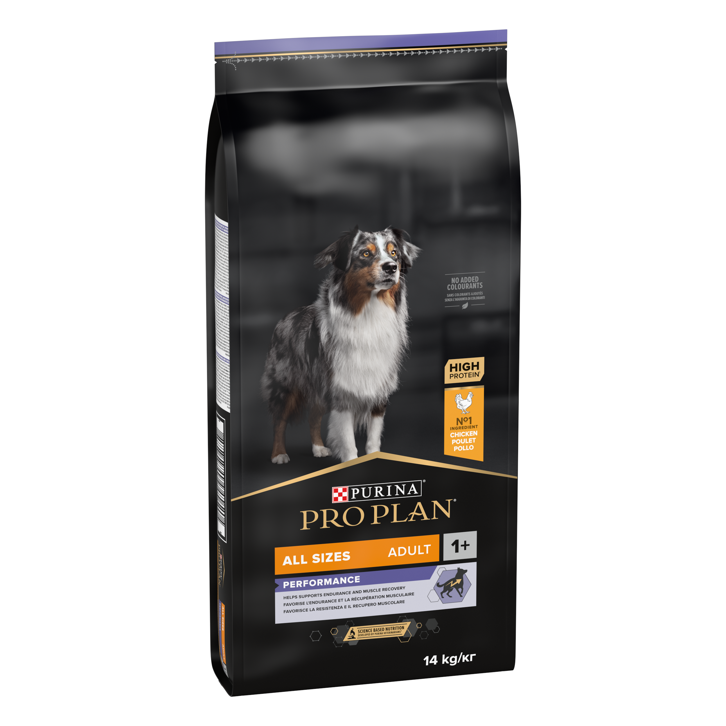 PURINA PRO PLAN ADULT Performance, Toate Taliile, Pui, 14 kg (toate