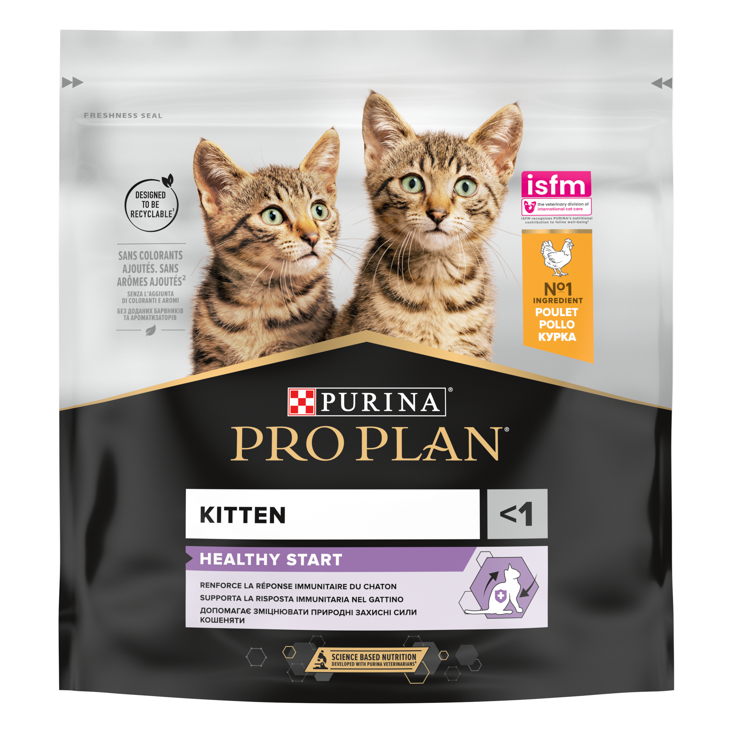 ​PURINA PRO PLAN KITTEN Healthy Start, Pui, 400 g