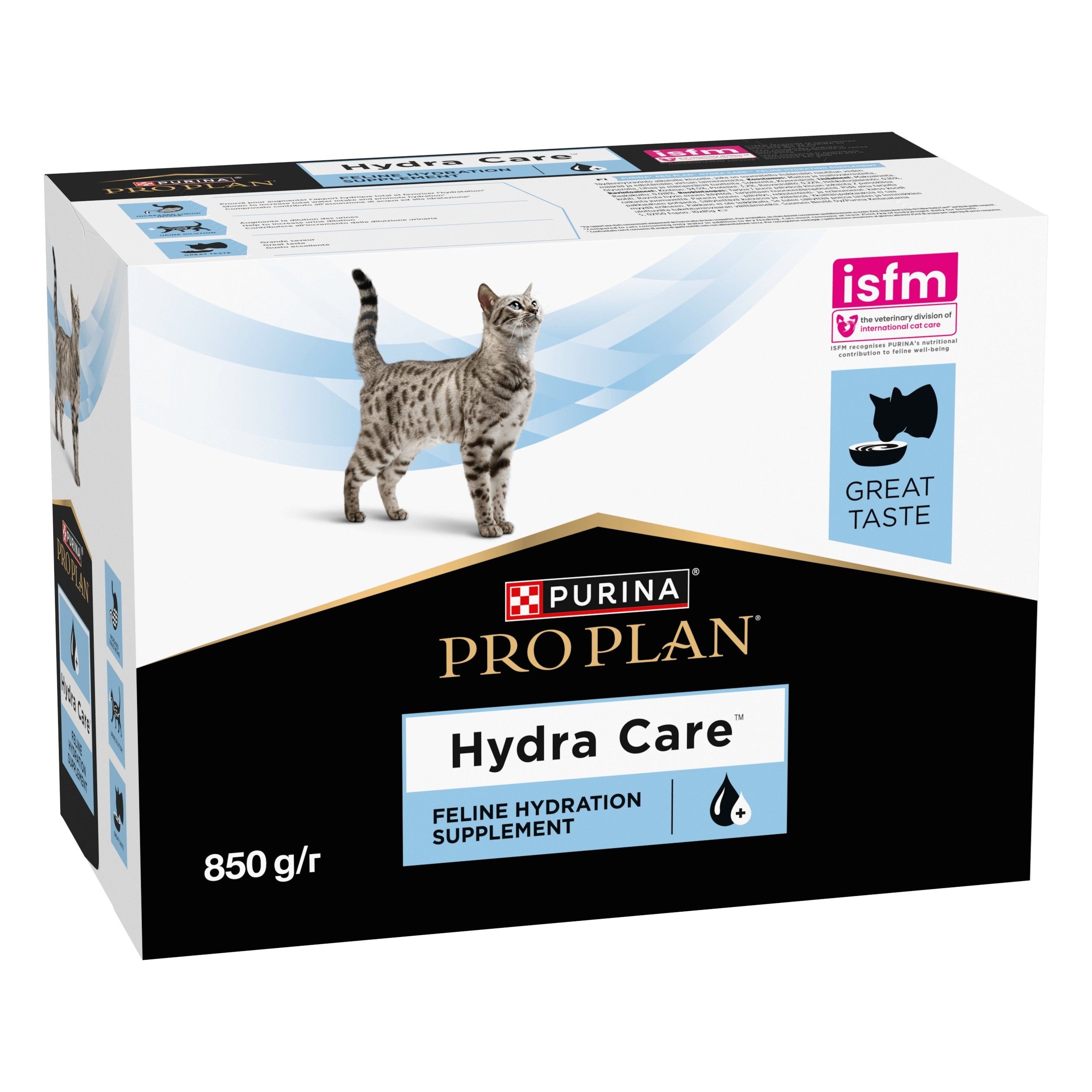 Purina Pro Plan Hydra Care, Supliment De Hidratare Pentru Pisici, 10x85 G