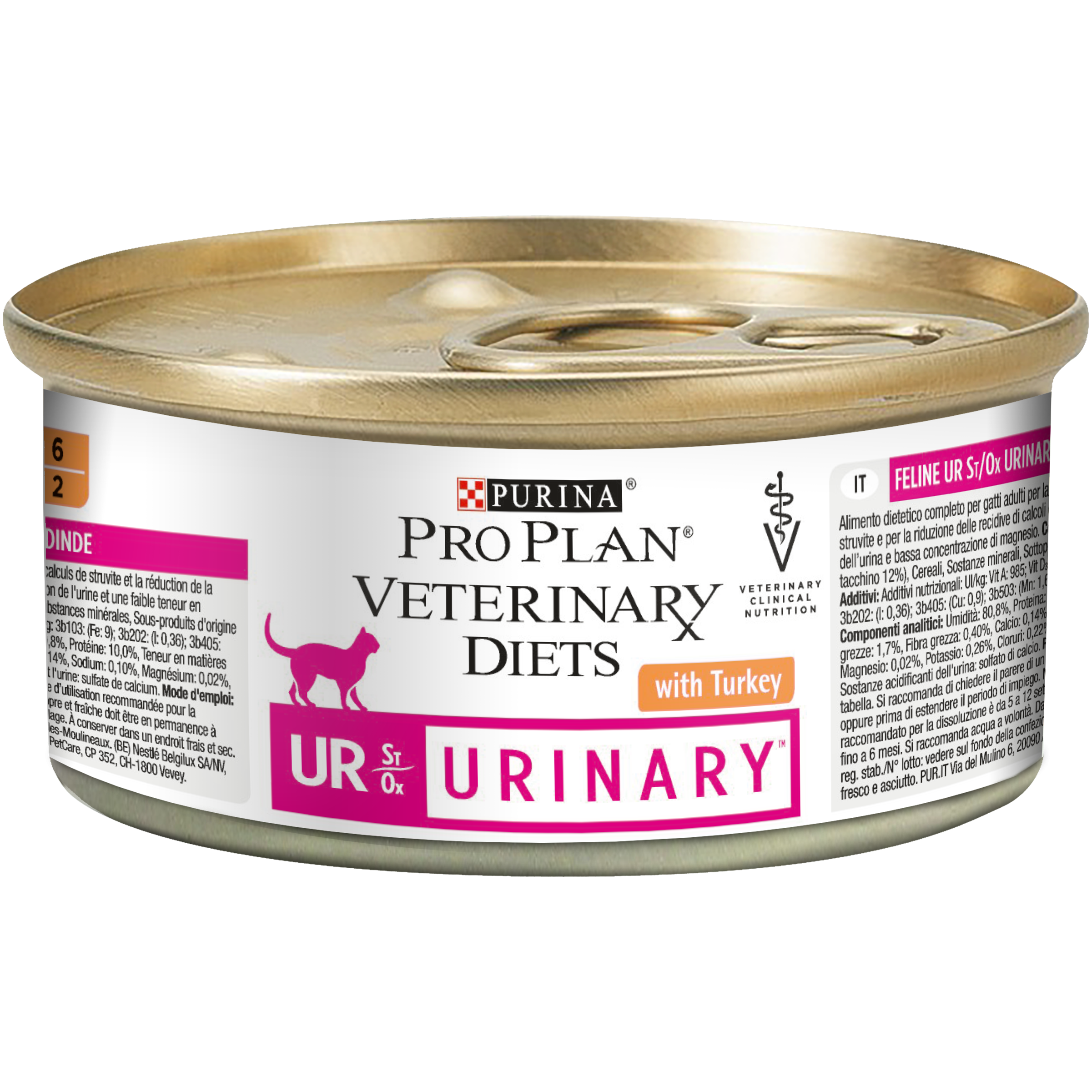 PURINA PRO PLAN VETERINARY DIETS UR Urinary Mousse, 195 g 195