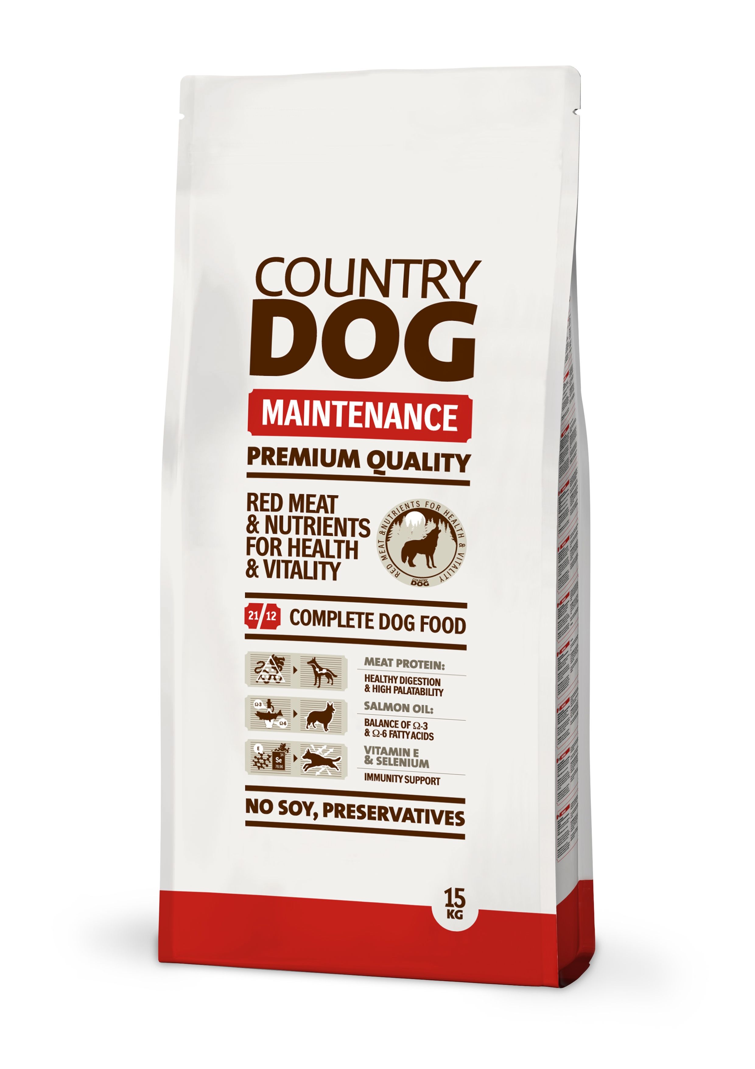 Country Dog Maintenance, 15 kg