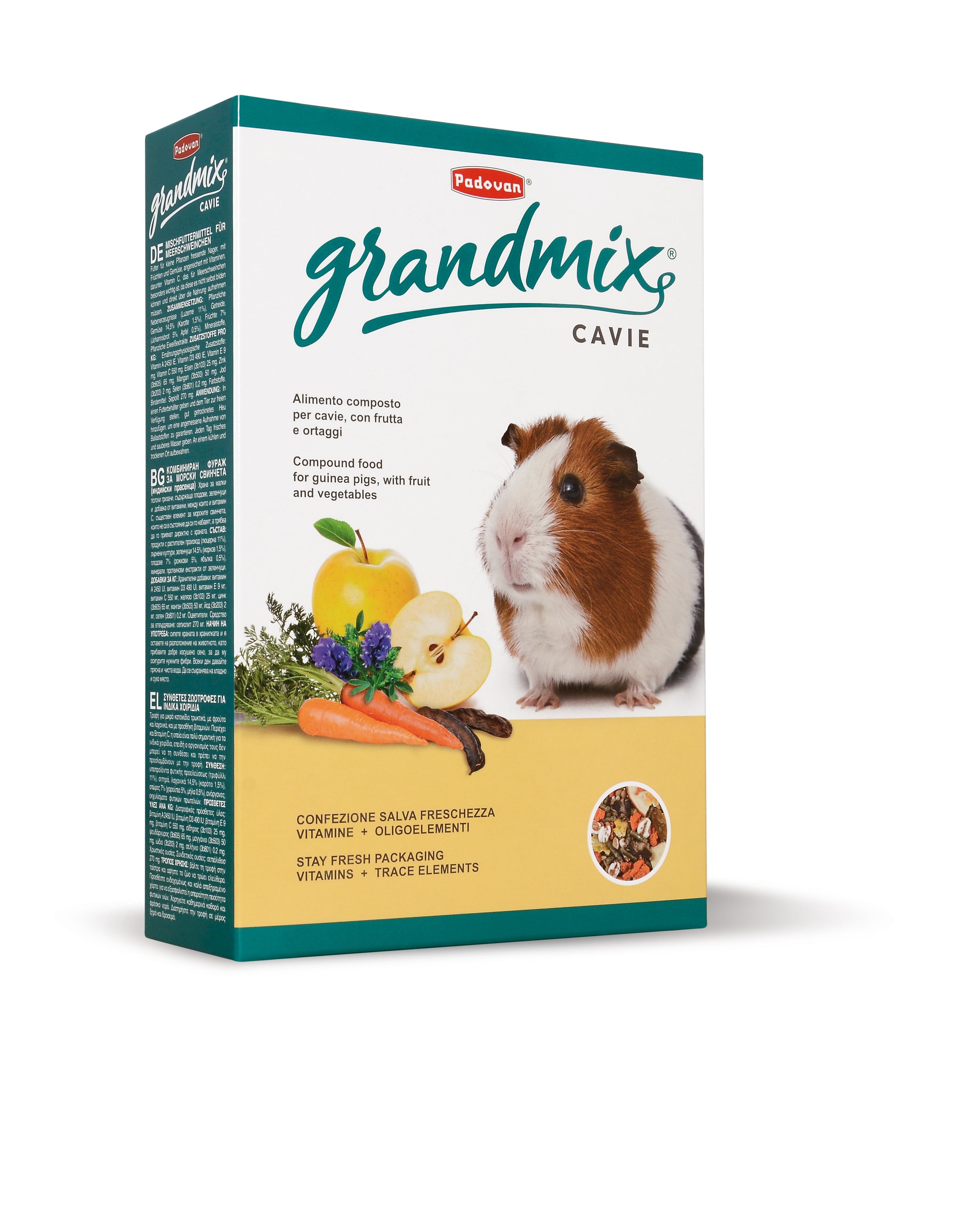 Hrana Grandmix Guineea Pig, Padovan, 850 G