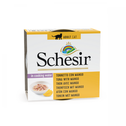 Schesir Cat Tuna with Mango, conserva, 75 g