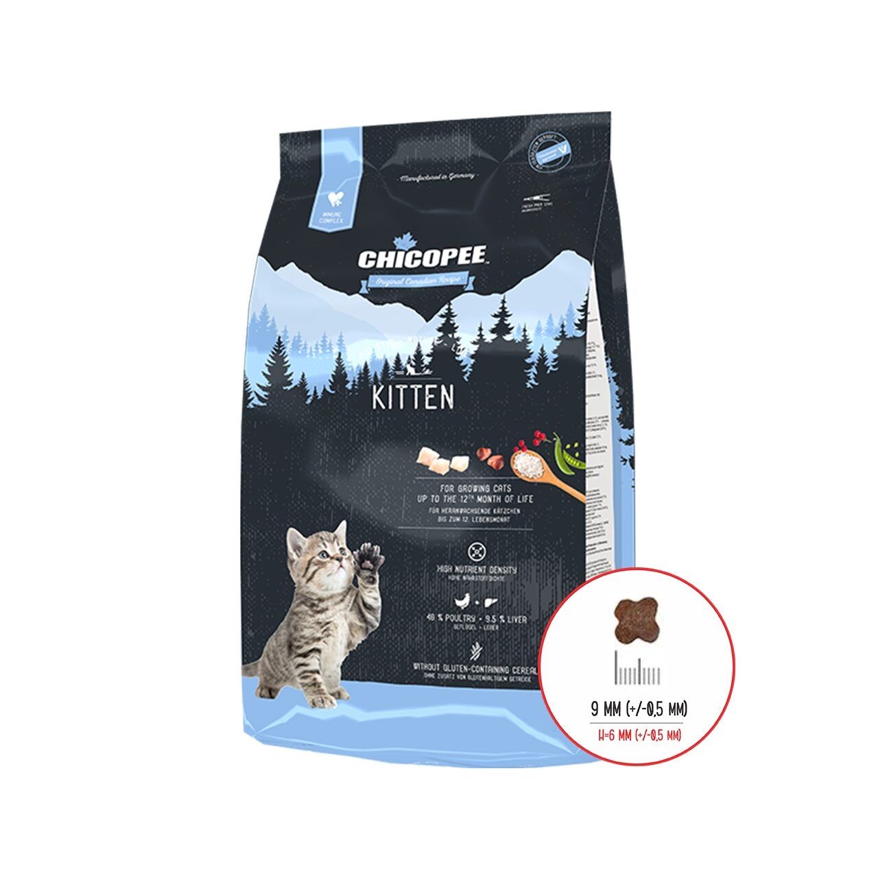 Hrana Uscata Pisici, Chicopee, Kitten, 8 kg