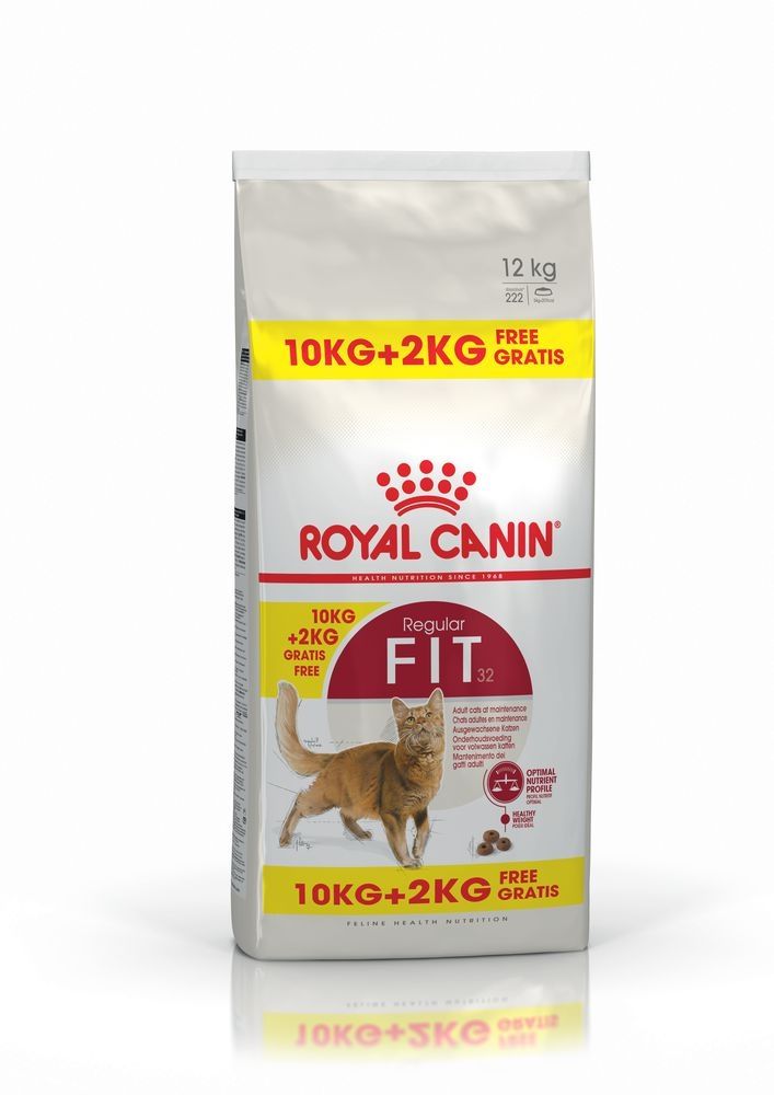 Royal Canin Fit32 Adult hrana uscata pisica, activitate fizica moderata, 10+2 kg