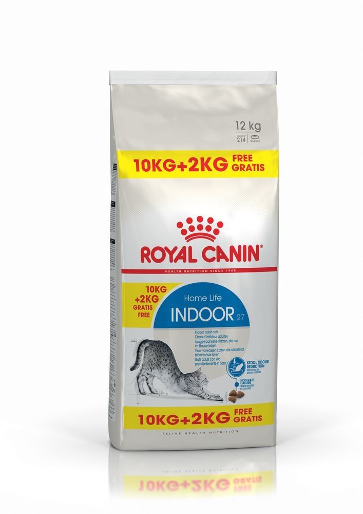 Royal Canin Indoor Adult hrana uscata pisica de interior, 10+2 kg