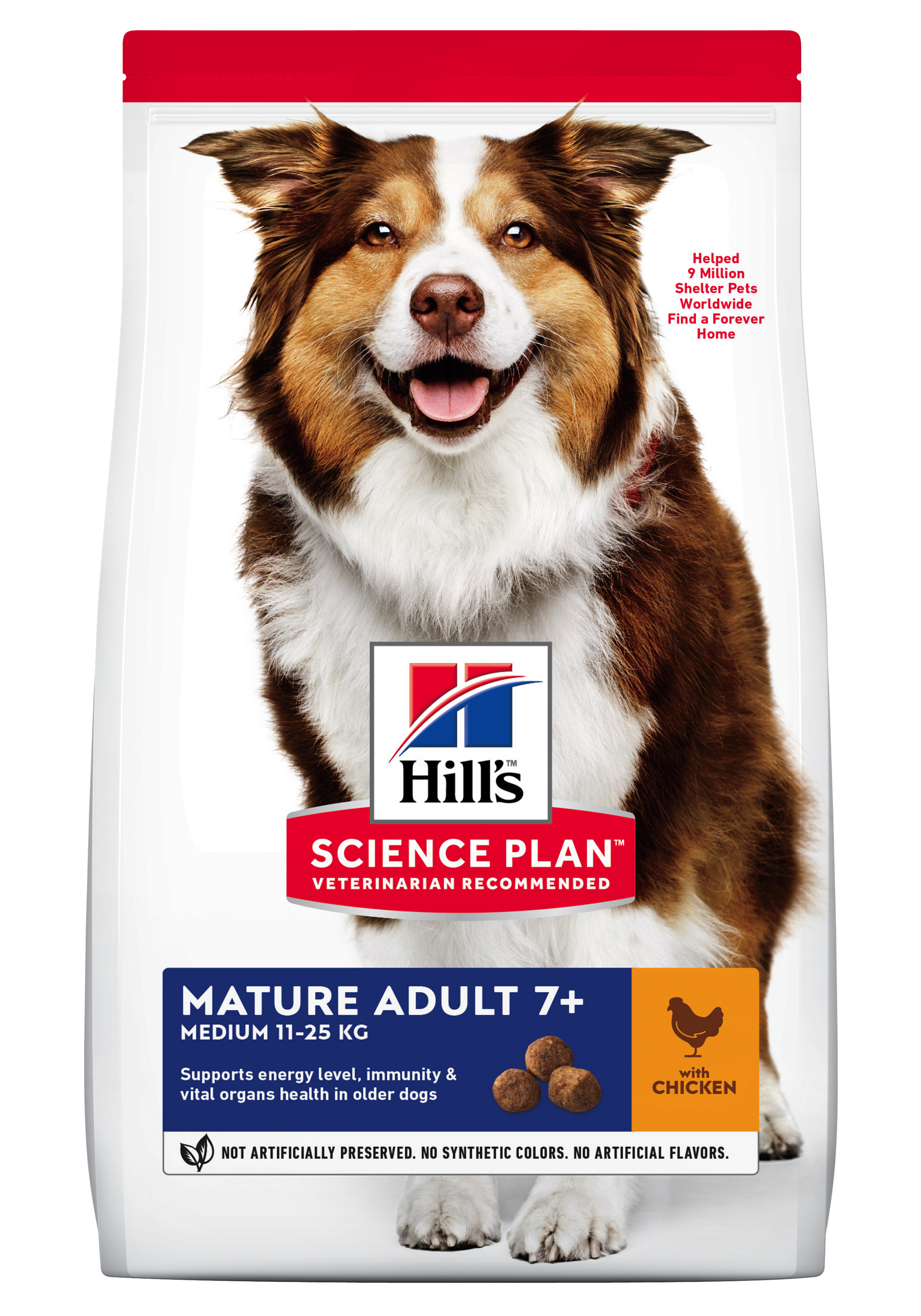 Hill’s Science Plan Canine Mature Medium Chicken, 2.5 kg 2.5