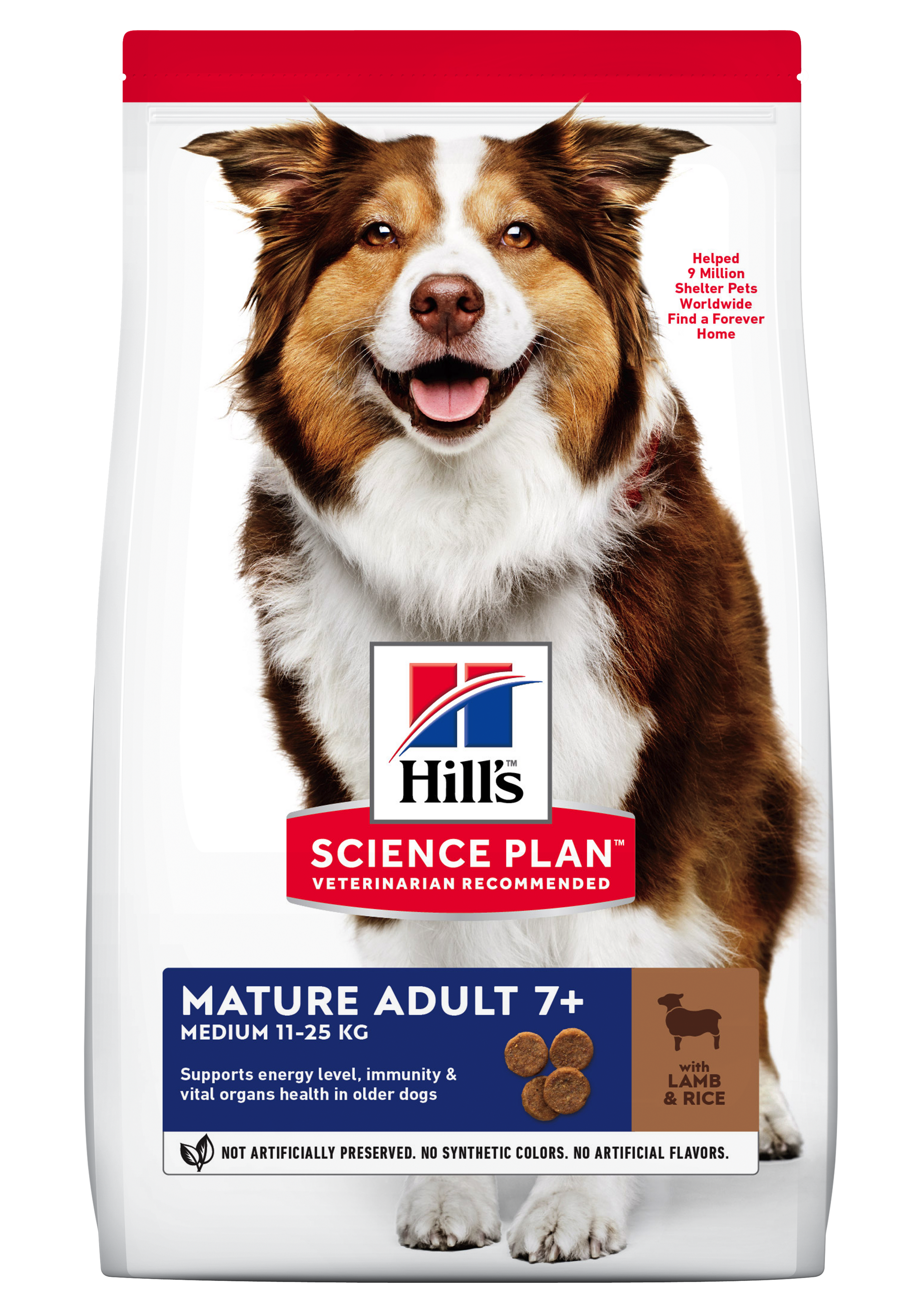 Hill\'s Science Plan Canine Mature Medium Lamb and Rice, 2.5 kg