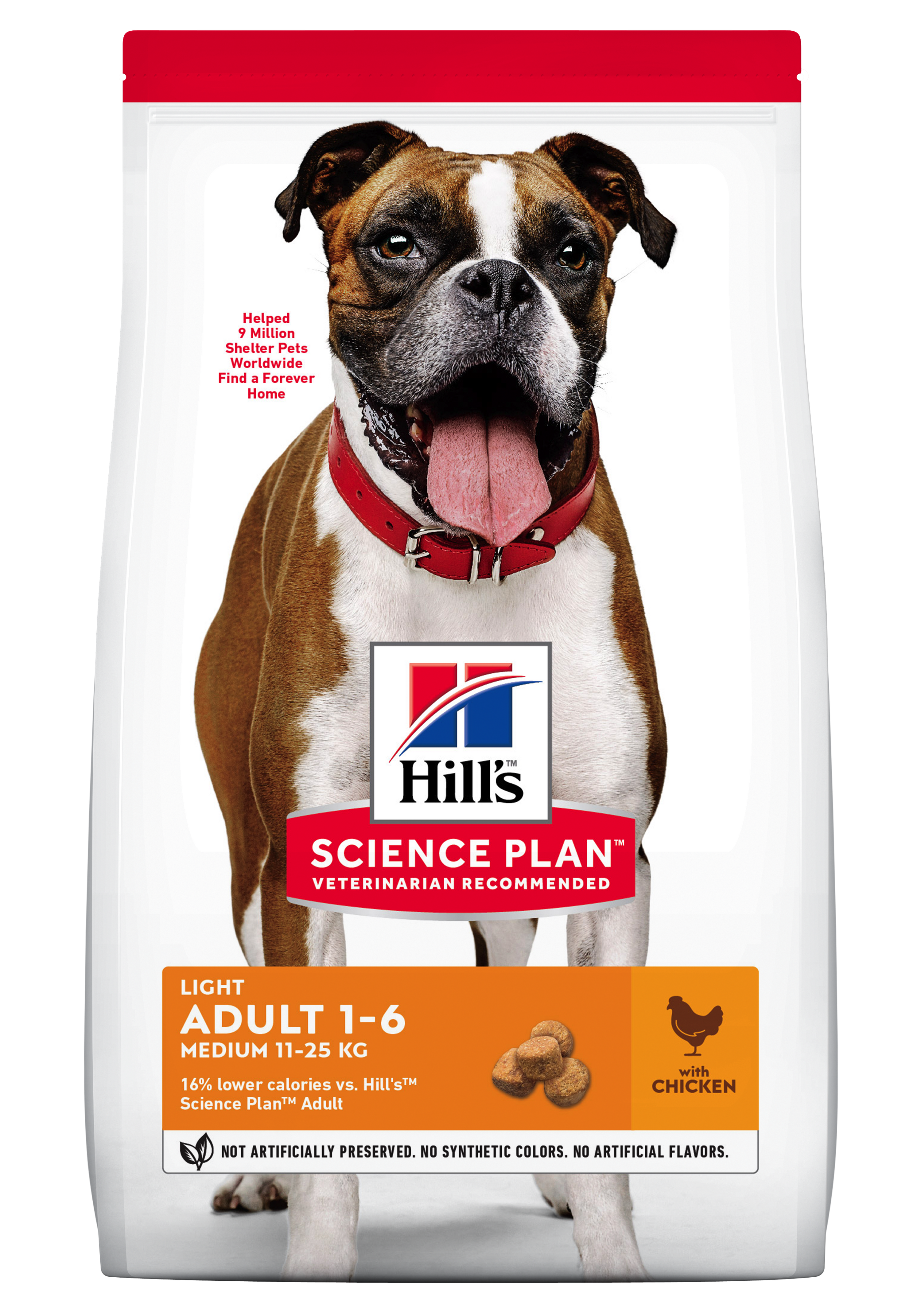 Hill\'s Science Plan Canine Adult Light Medium Chicken, 14 kg