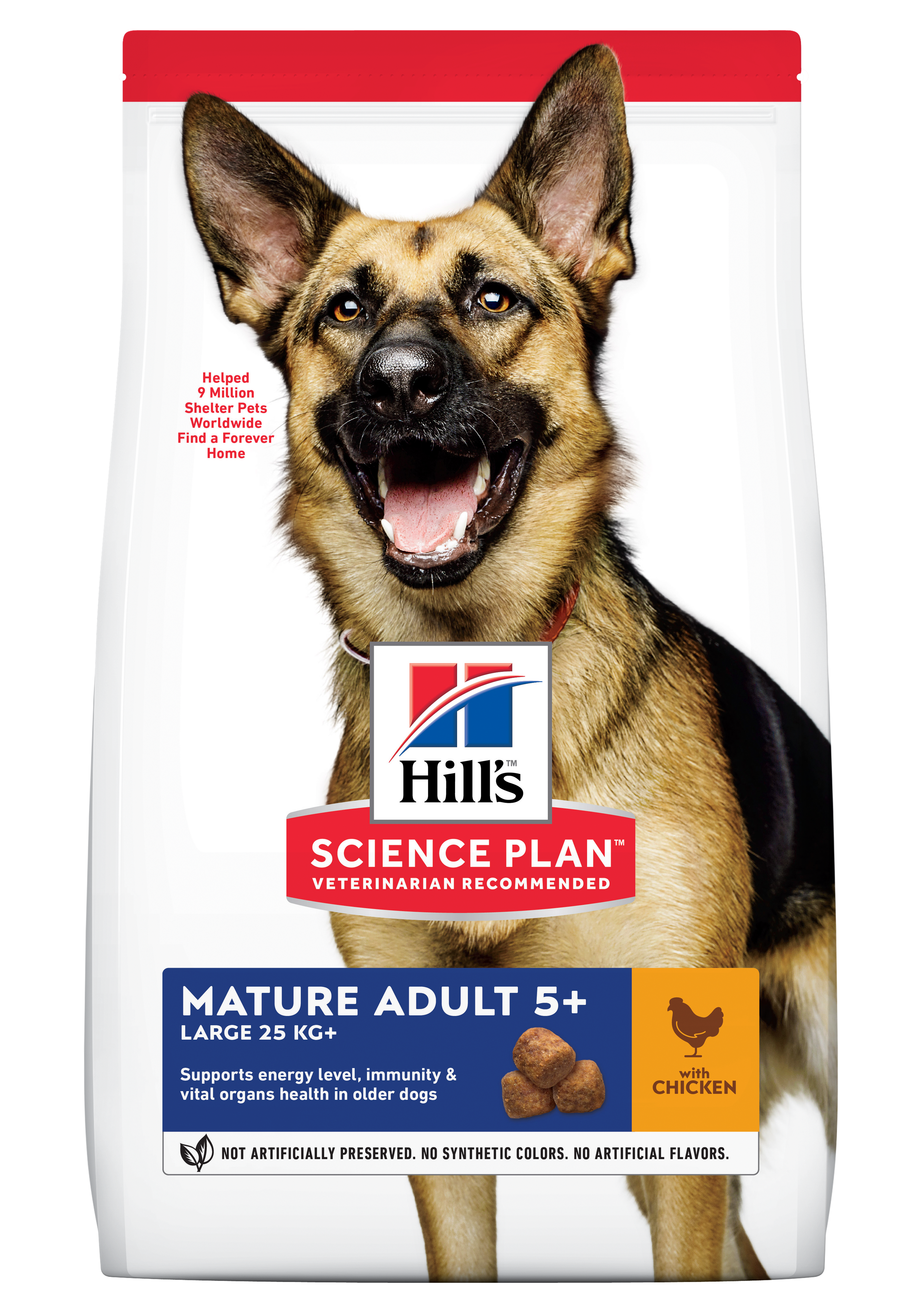 Hill\'s Science Plan Canine Mature Large Breed Chicken, 14 kg