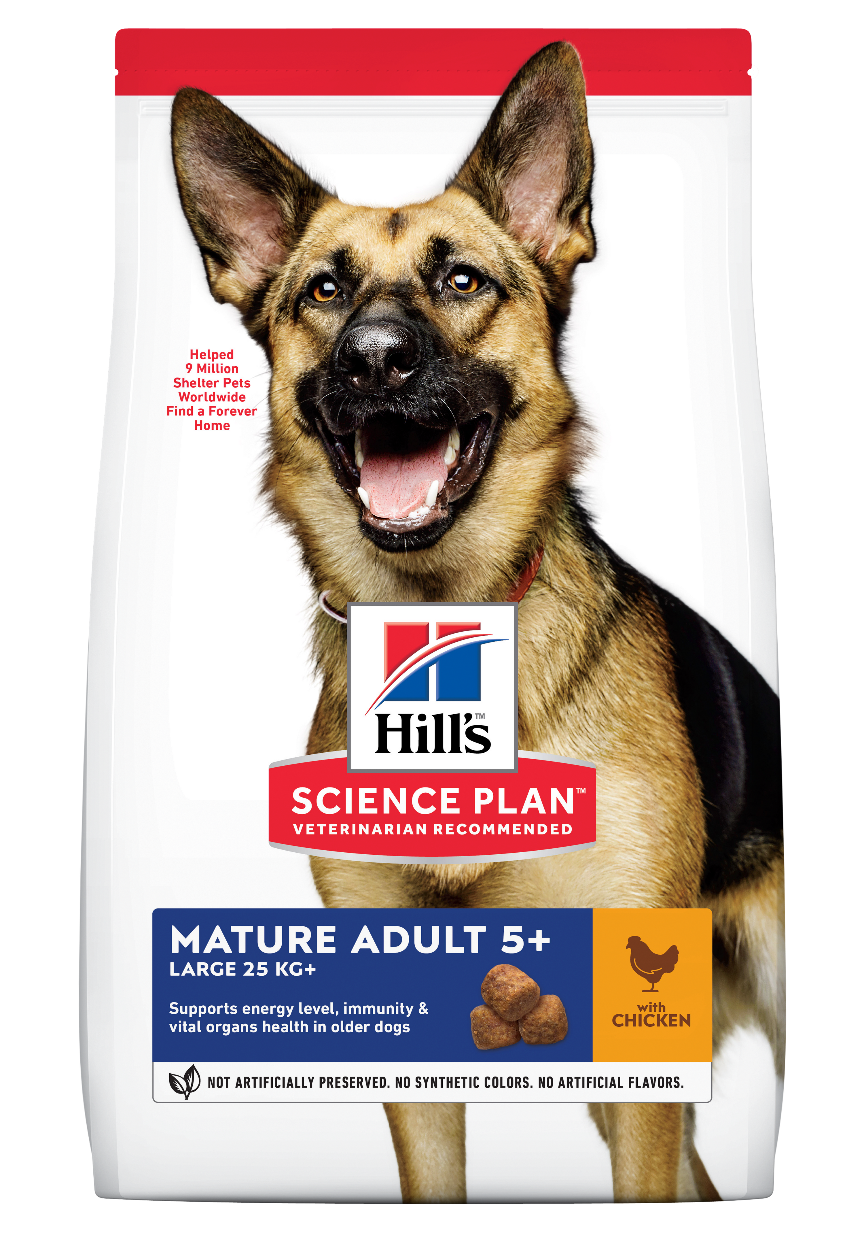 Hill\'s Science Plan Canine Mature Large Breed Chicken, 2.5 kg
