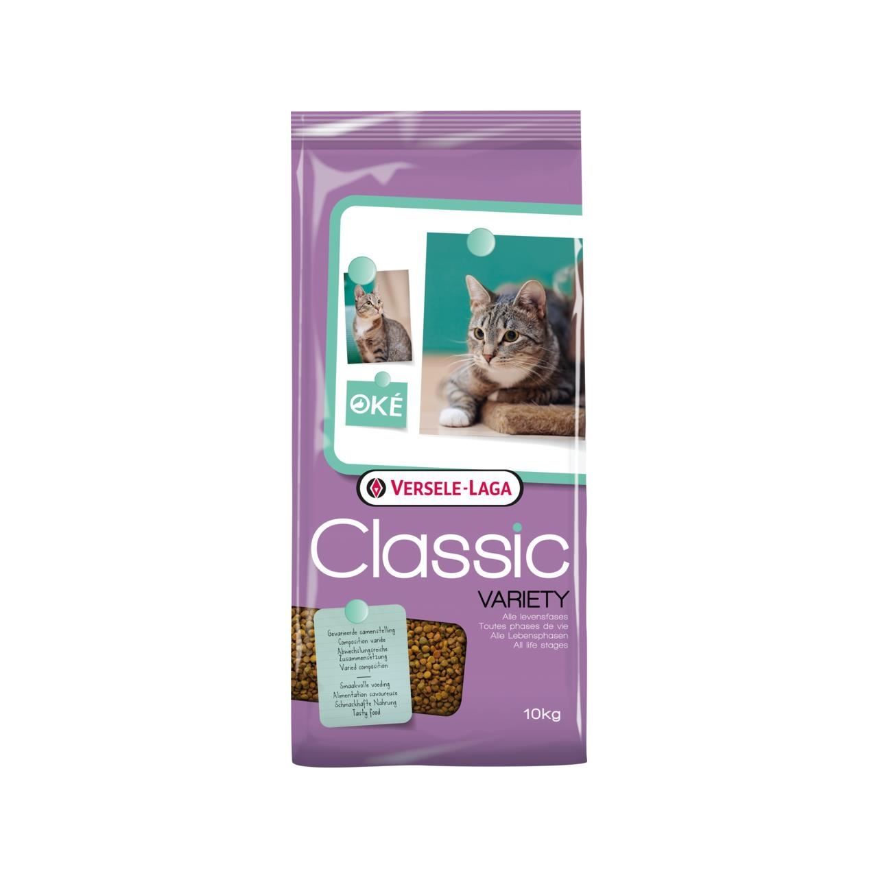 Hrana uscata pisici, Versele-Laga Oke Classic Cat Variety, 10 kg