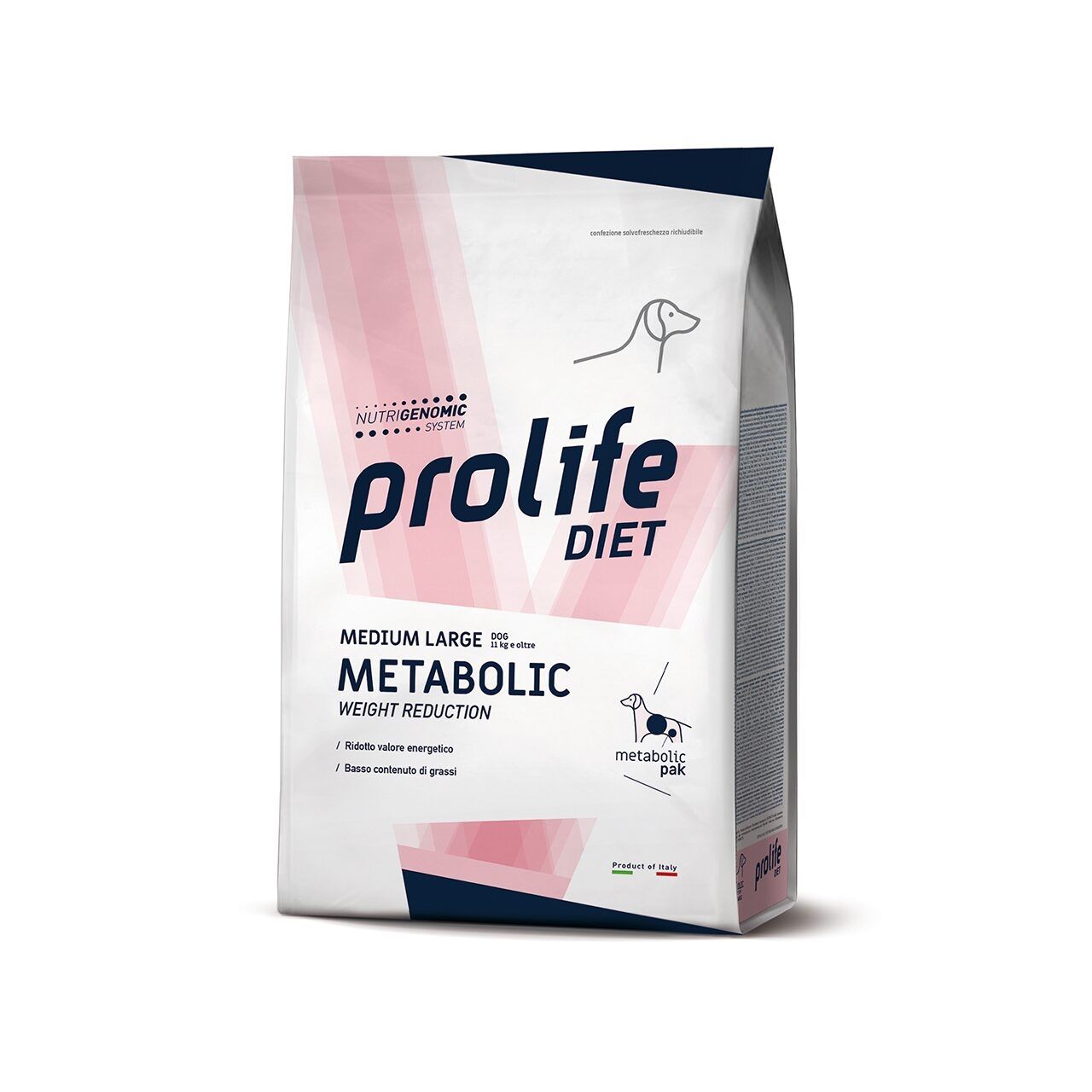 Prolife Dog Vet Sac Metabolic Weight Control M/L 8 Kg