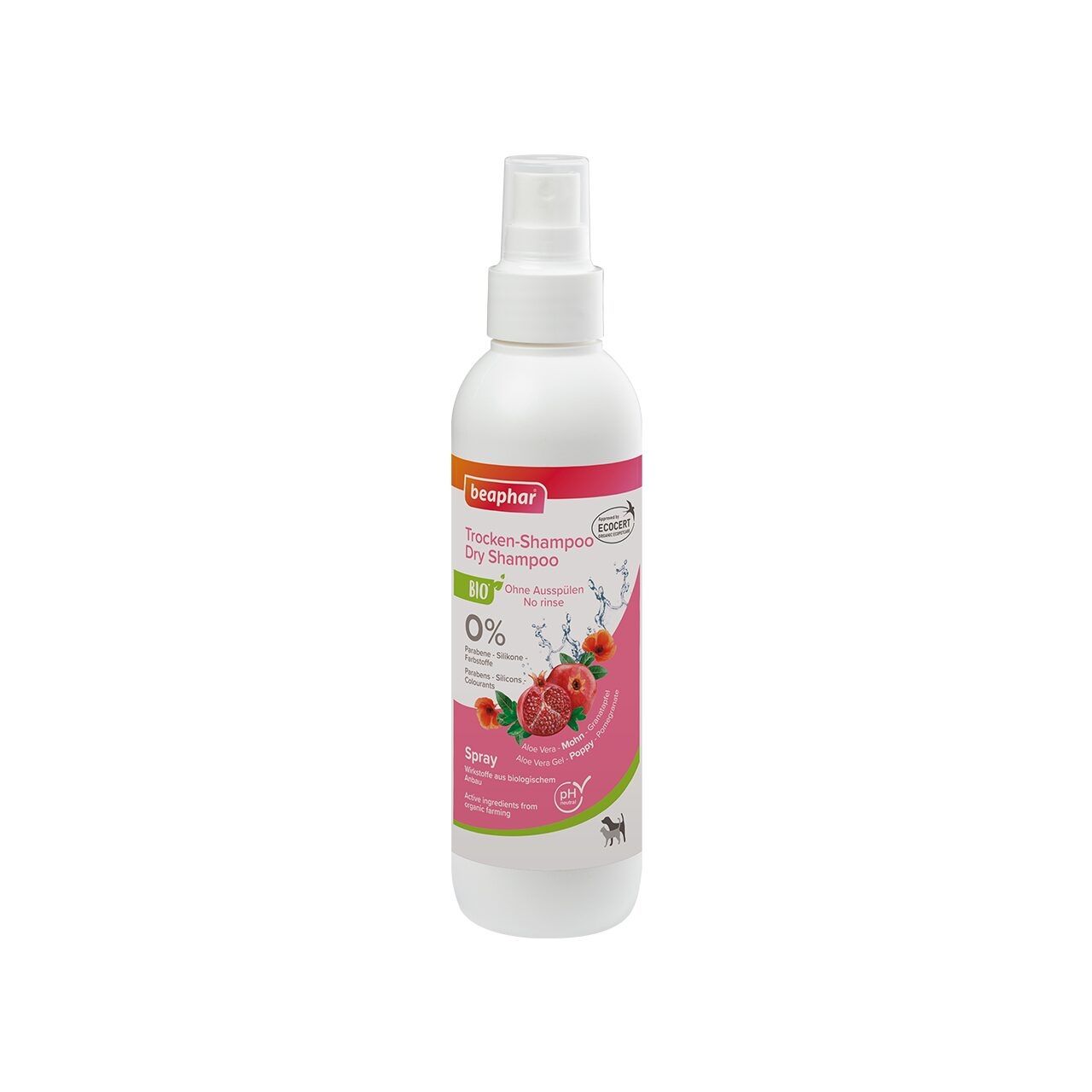 Beaphar Sampon Bio Uscat Caini/ Pisici Spray, 200 ml
