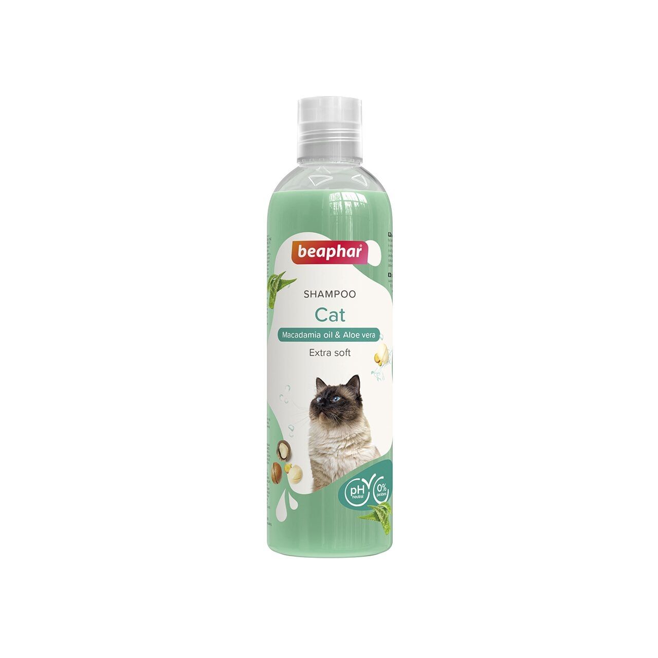 Beaphar Sampon Pisici Macadamia + Aloe, 250 ml