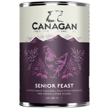 Canagan Dog Grain Free Senior Feast, 400 g 400 imagine 2022