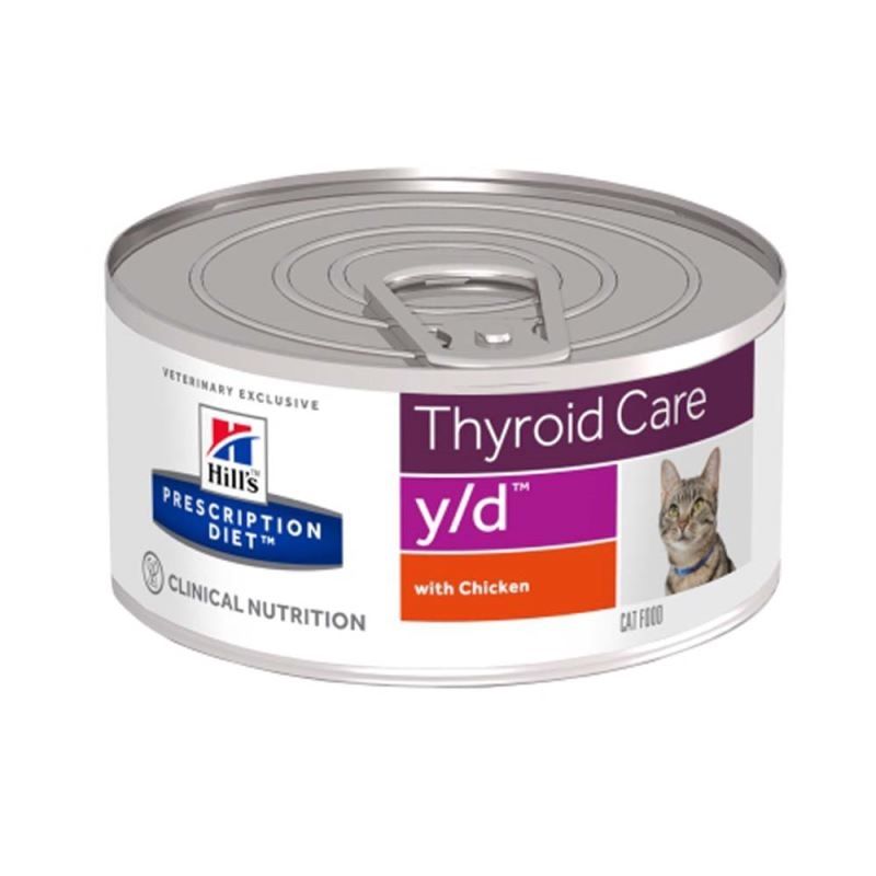 Hill\'s Prescription Diet y/d Thyroid Care, 156 g